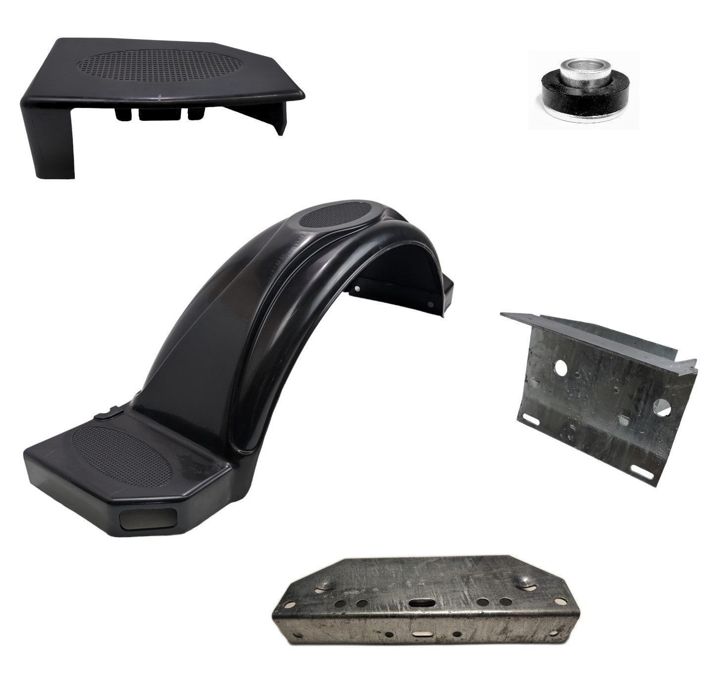 Fenders, Taillight Covers, and Mounting Brackets