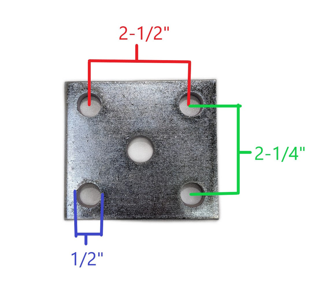 EZ Loader Axle to Spring Mounting Plate 250-031133