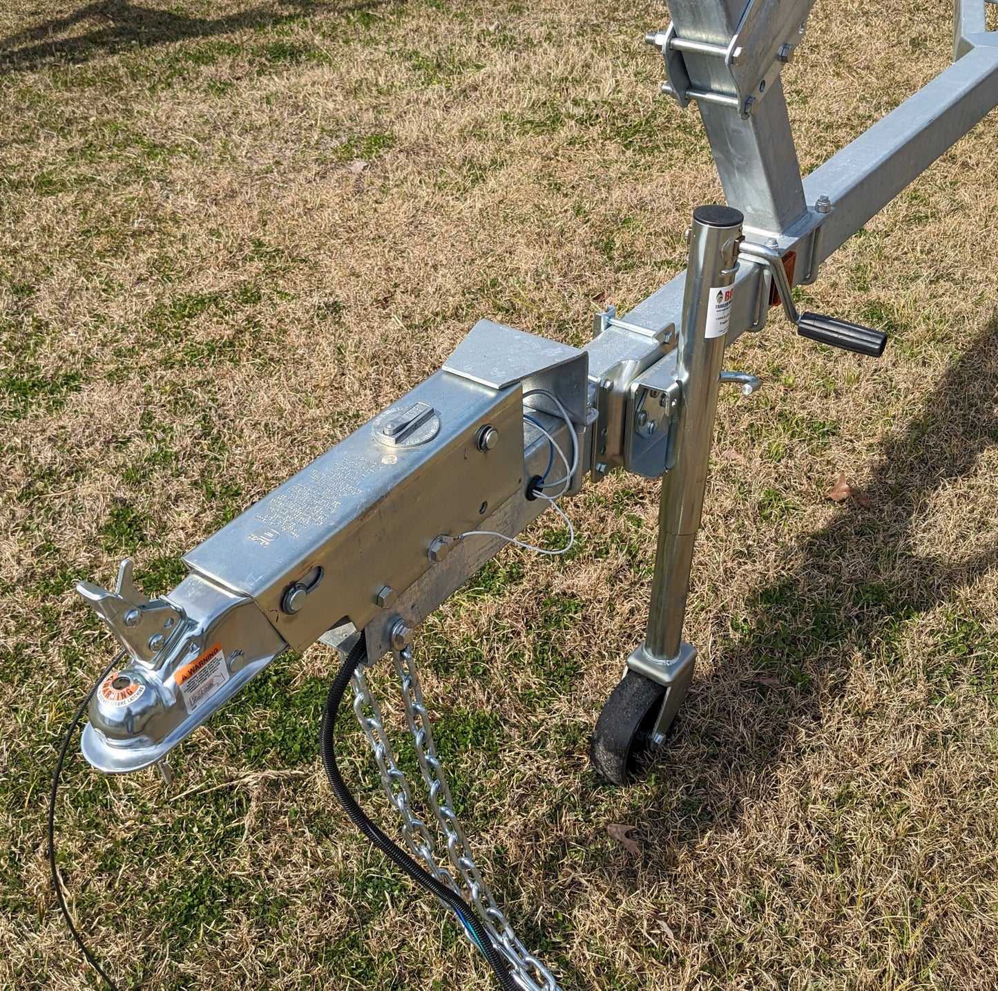EZ Loader A-75 Brake Actuator, 7.5K, Disc Brakes, Top Mount 250-031632 on trailer