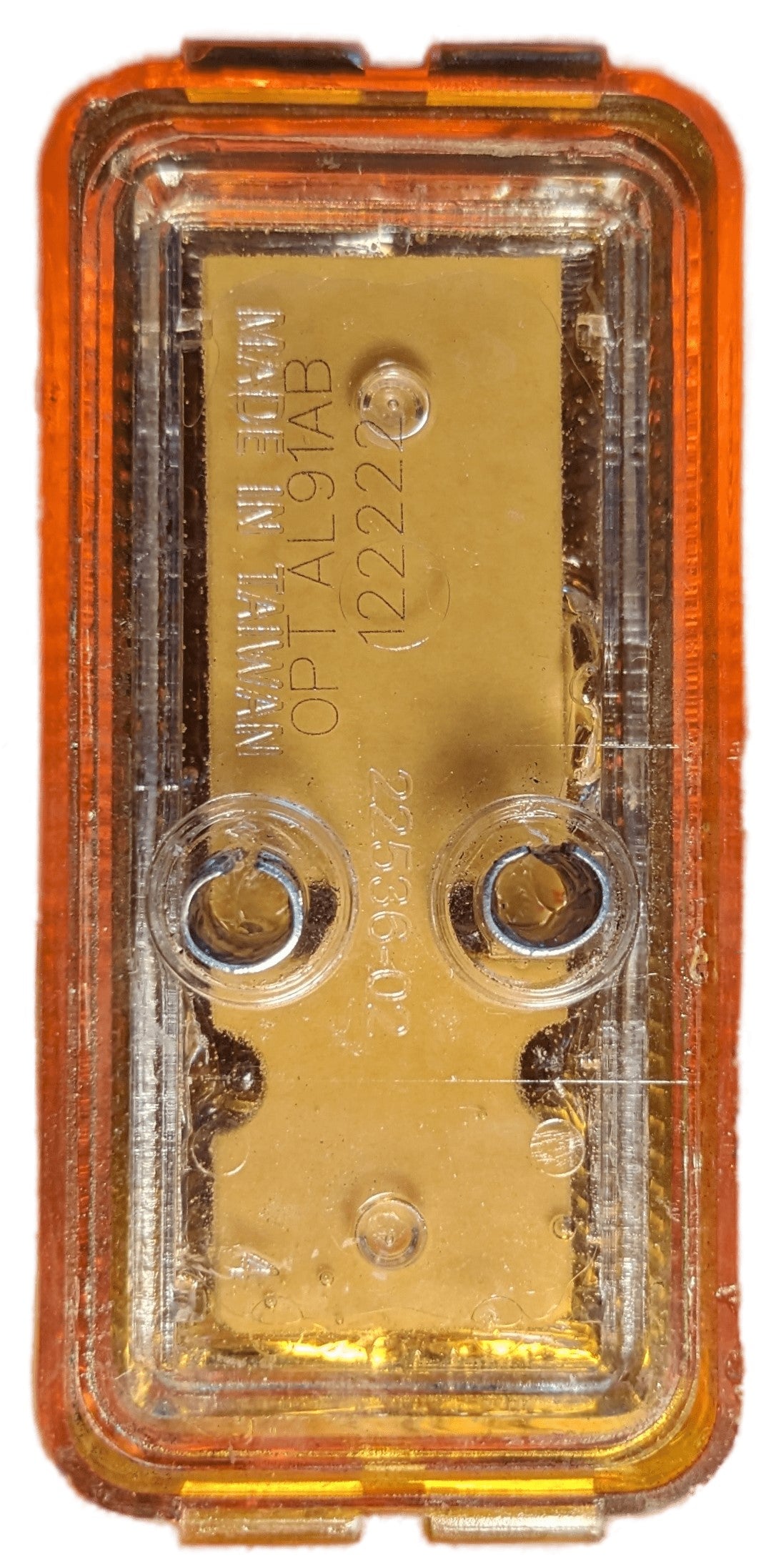 EZ Loader Boat Trailer Amber LED Marker Light. Factory OEM Replacement 250-032130