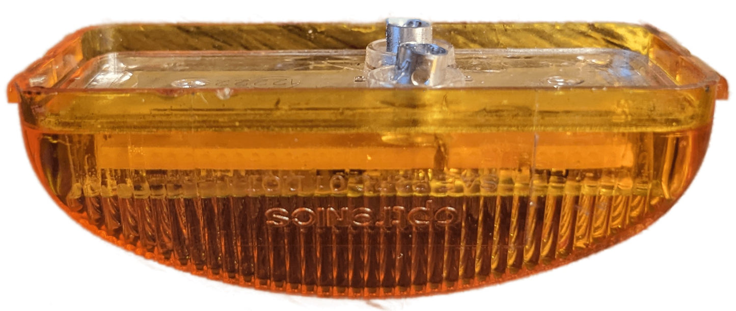 EZ Loader Boat Trailer Amber LED Marker Light. Factory OEM Replacement 250-032130