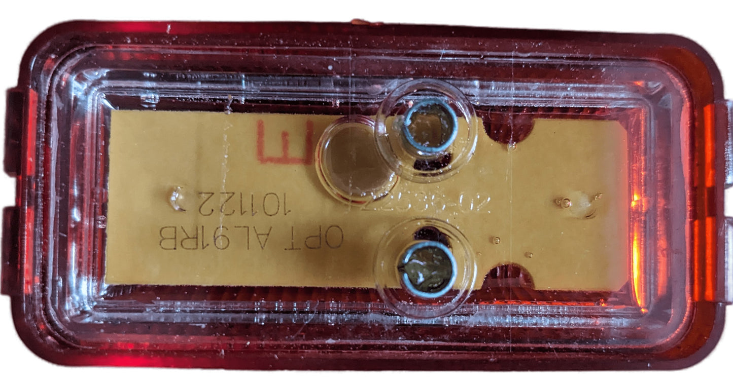 EZ Loader Boat Trailer Red LED Marker Light. Factory OEM Replacement 250-032131