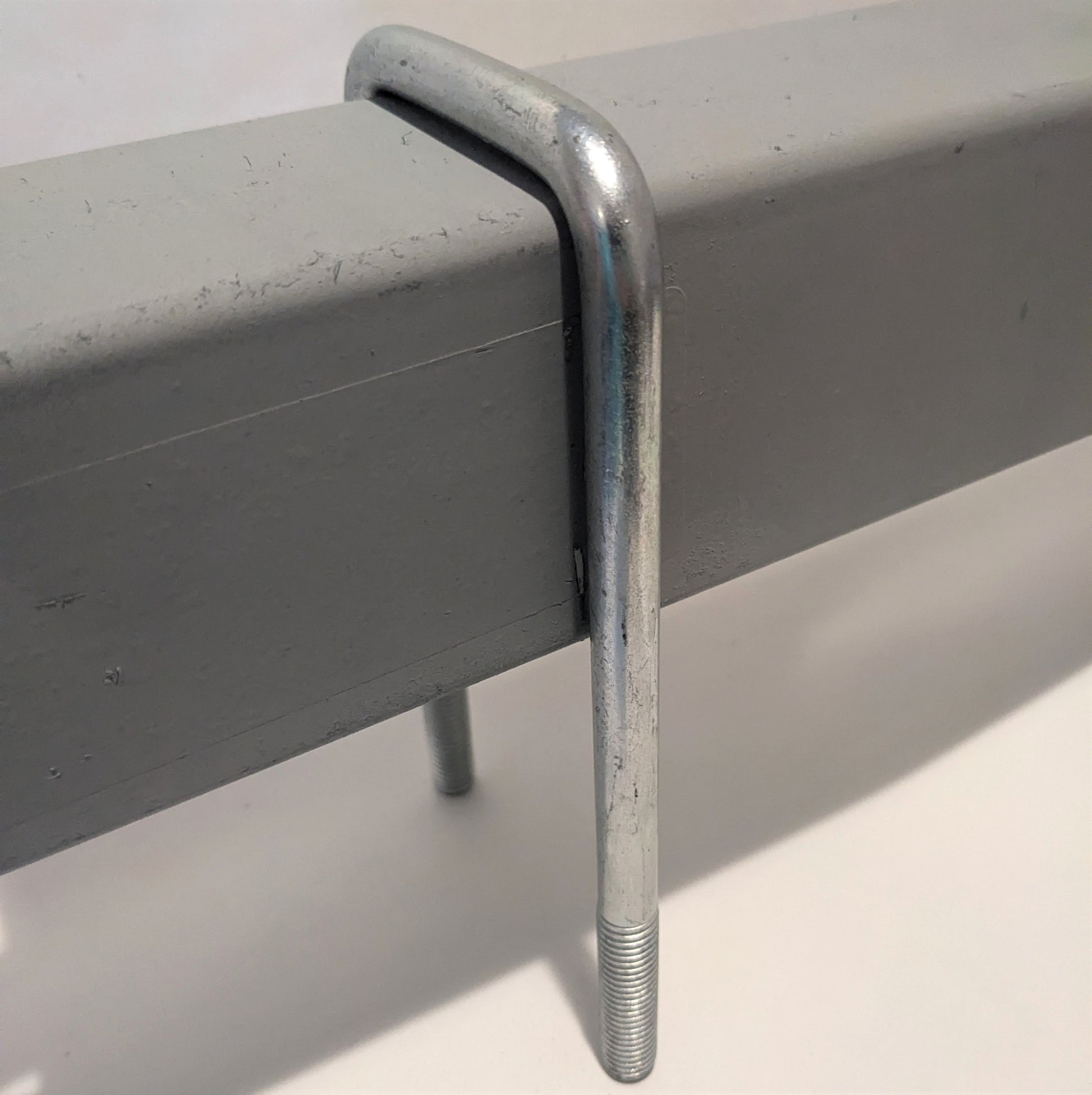 EZ Loader U-Bolt 1/2" -13 x 3 x 7-1/4" Zinc Plated 290-002516 on trailer