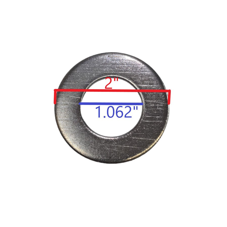 EZ Loader Washer for Hog Ring Rollers 1.062 X 2 X0.125 290-013491