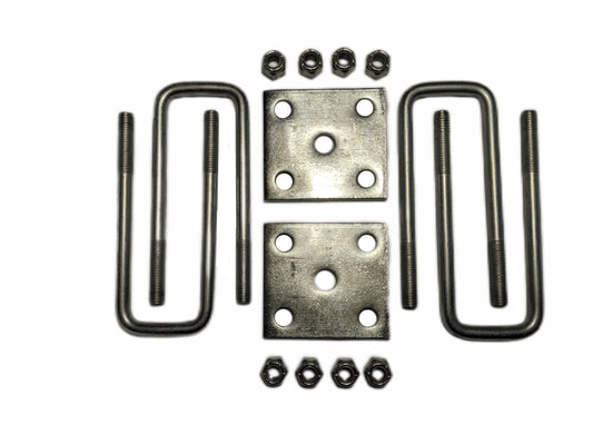 EZ Loader Trailer Leaf Spring to Axle U-Bolt Mount Kit for 2x2'' Axle 300-015975