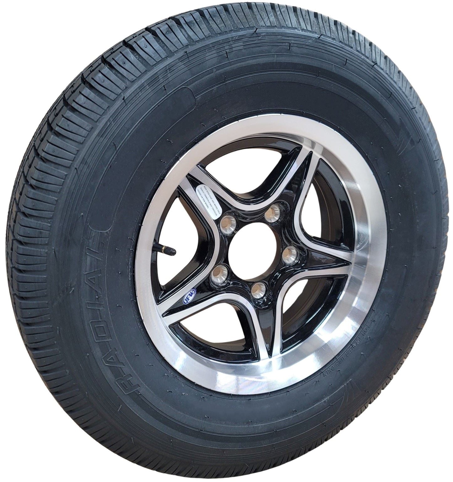 EZ Loader 175/80 R13 Mounted on Aluminum Rim 300-036954