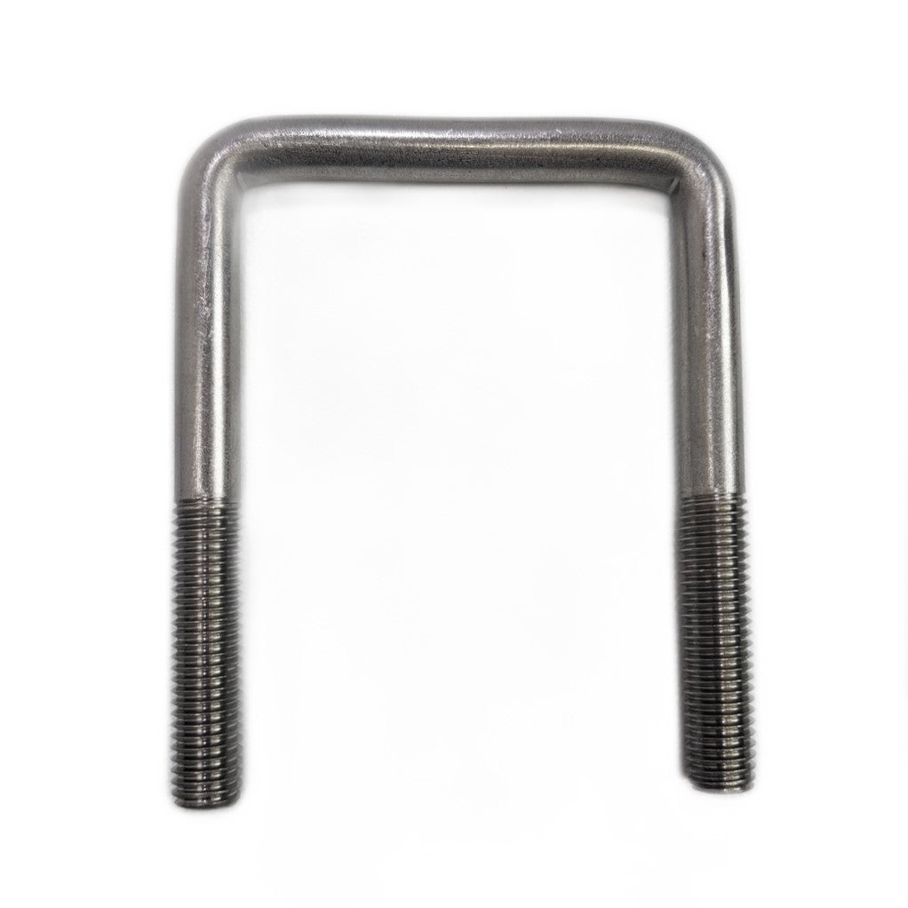 Square U-Bolt 1/2"-13 x 3-1/8" x 4-3/8" 304 Stainless Steel