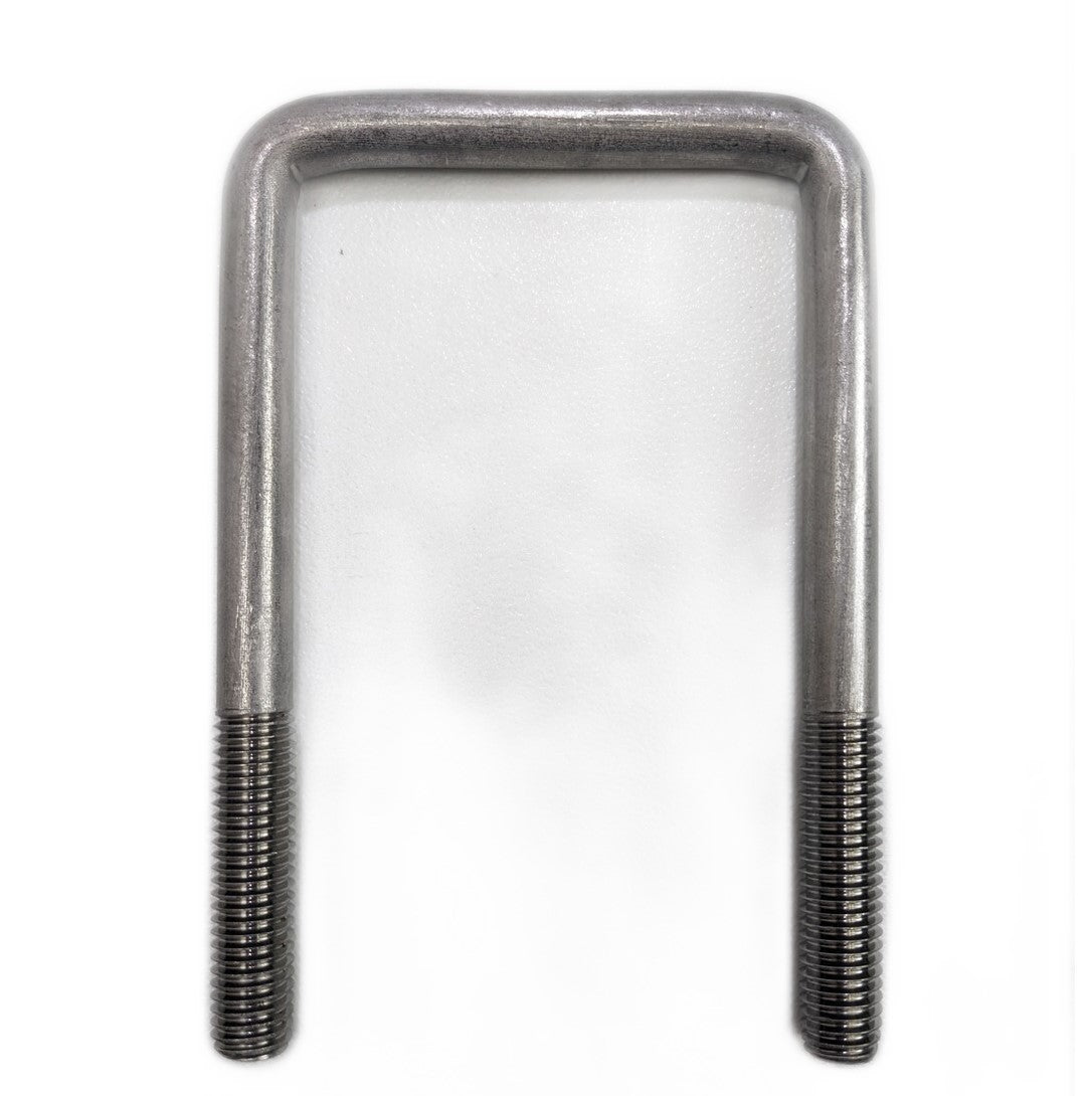 Square U-Bolt 1/2"-13 x 3-1/8" x 5-3/8" 304 Stainless Steel