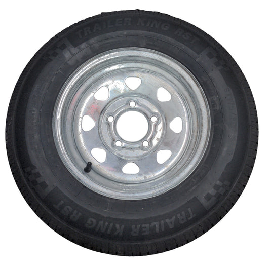 T&W ST175/80R 13C 5L Radial on Galvanized Rim PA3155