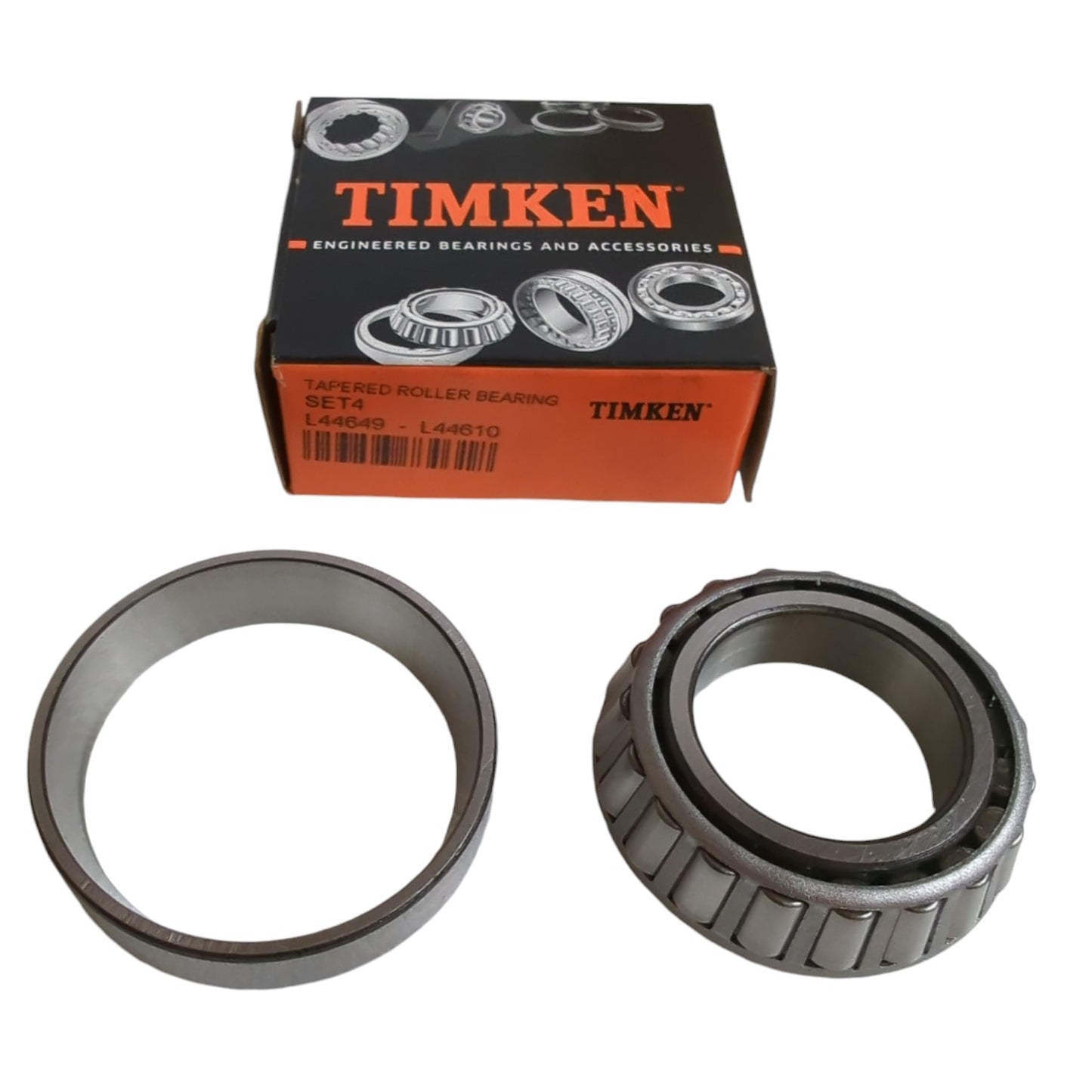 Timken 1-1/16" Cup & Cone Bearing Set L44649 & L44610 SET4