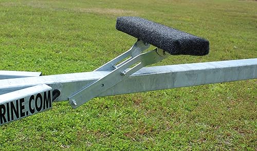 EZ Loader Boat Trailer Adjustable Keel Bunk for Skiffs, Jon Boats, and Flat Bottom Boats. 300-026602-10