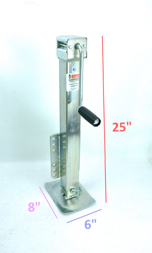 5000# EZ Loader Marine Trailer Drop Leg Jack