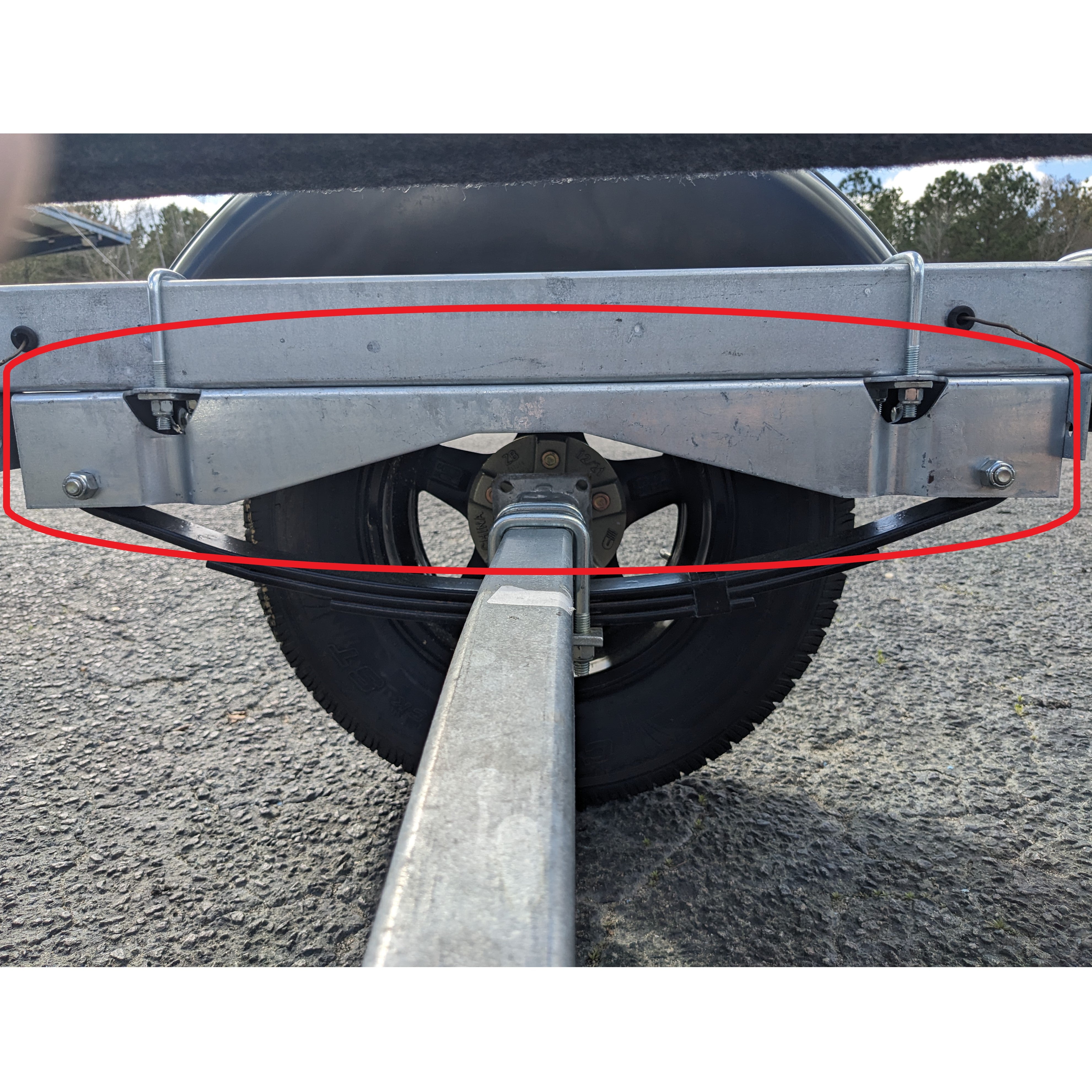Spring Laoder Hanger Spring Hanger Brackets and Hardware – EZ Loader Trailers.com
