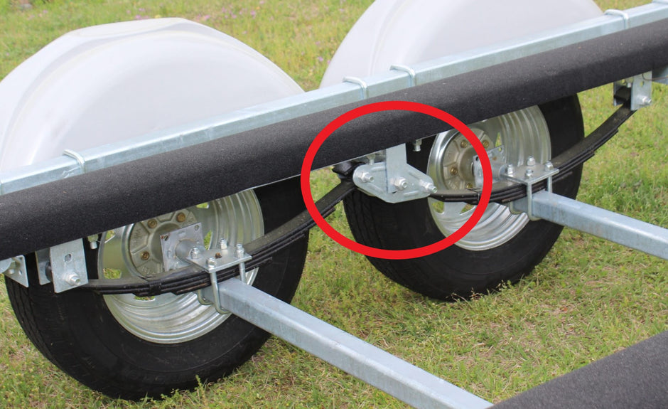 Spring Laoder Hanger Spring Hanger Brackets and Hardware – EZ Loader Trailers.com