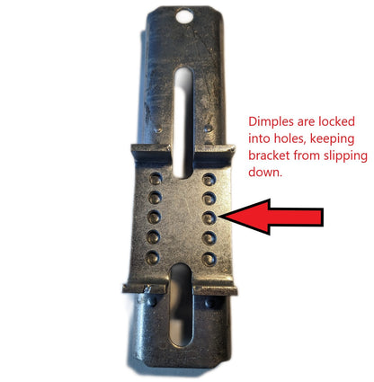 EZ Loader Locking Bracket for Upright Channel Bunk Bracket On 3" Crossmember 250-032090-02