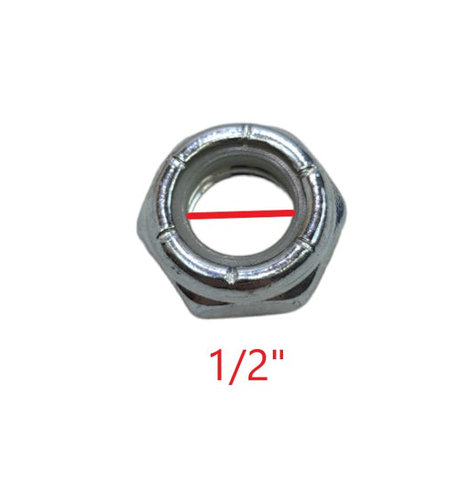 290-014432 Locknut 12 - 13 TPI Low Profile Zinc Plated