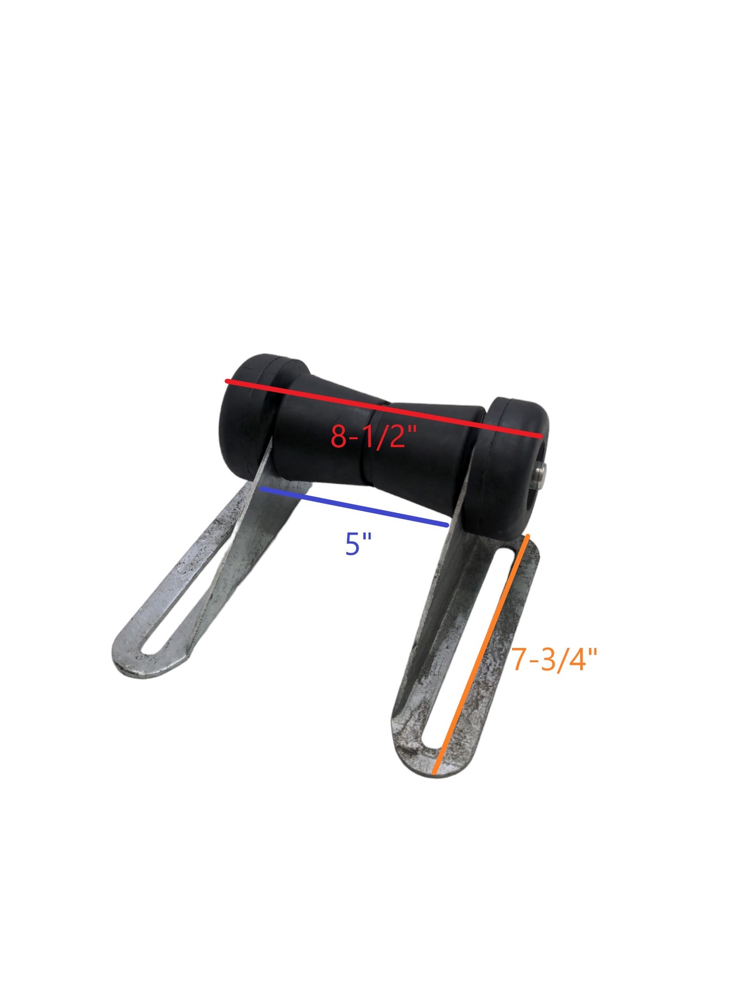 EZ Loader Keel Roller 8" w/ Brackets and End Caps 300-015500