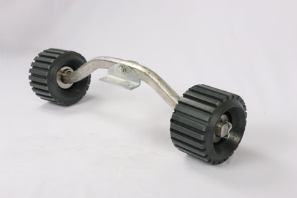EZ Loader 20"Bent Arm 2 Wobble Roller w/Mount Kit Galvanized Boat Trailer 300-022214