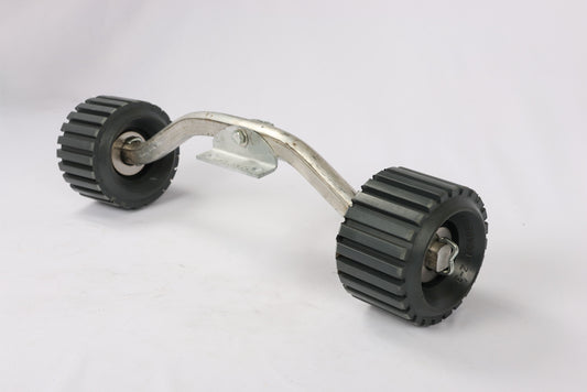 EZ Loader 20"Bent Arm 2 Wobble Roller w/Mount Kit Galvanized Boat Trailer 300-022214