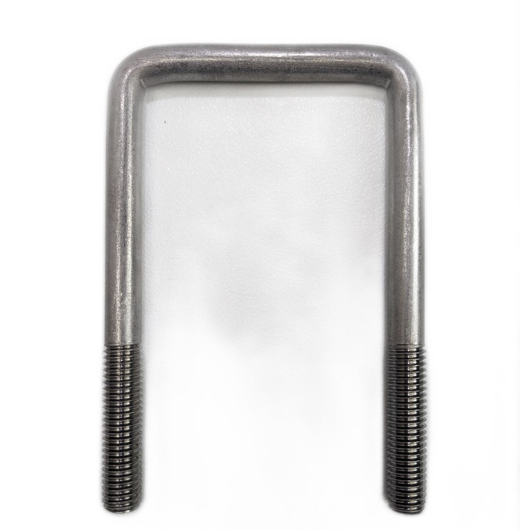 Square U-Bolt 1/2"-13 x 3-1/8" x 5-3/8"  304 Stainless Steel