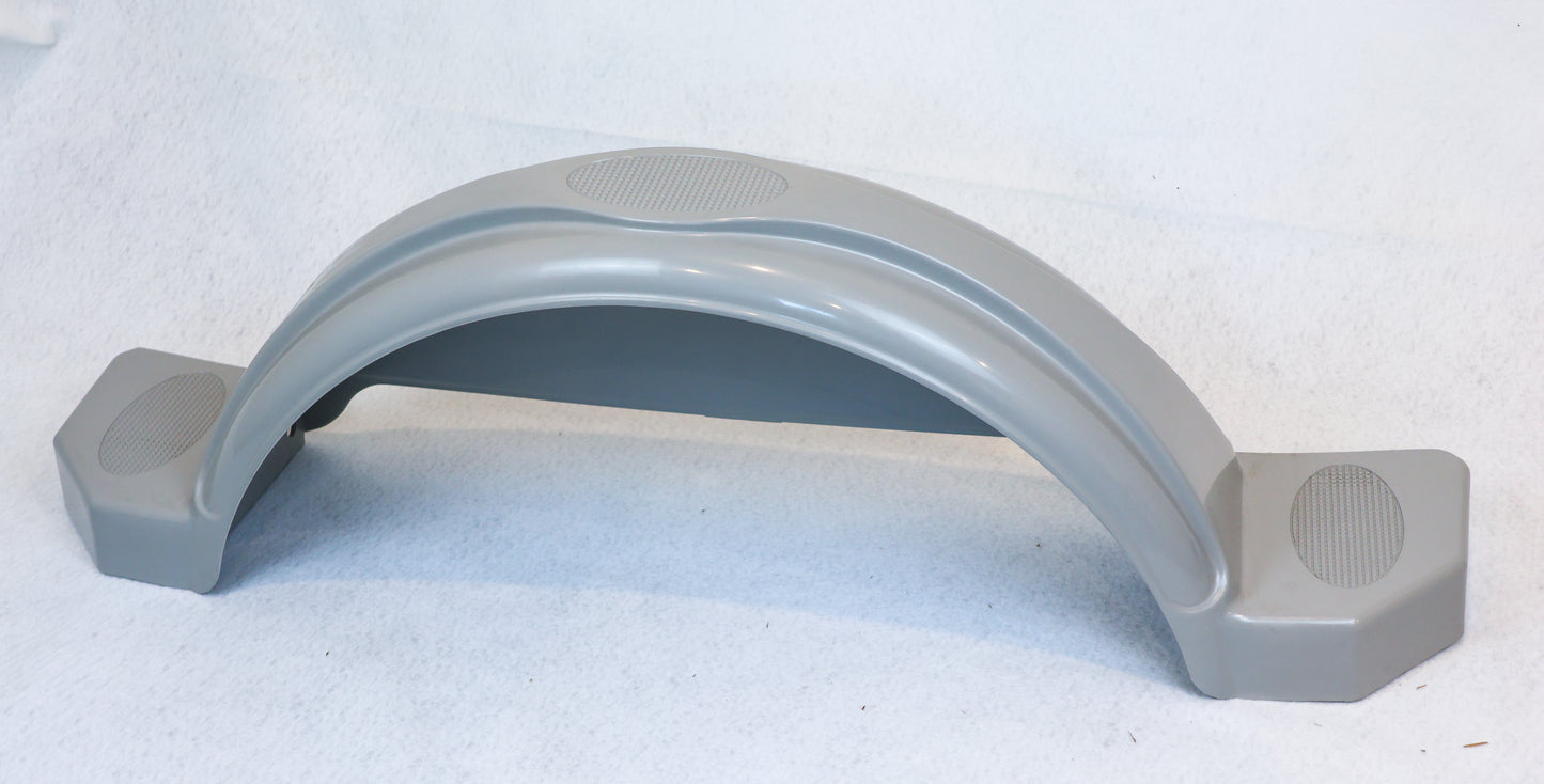 EZ Loader Gray Composite Trailer Fender 13″ Tire Single Axle (Discontinued Color)