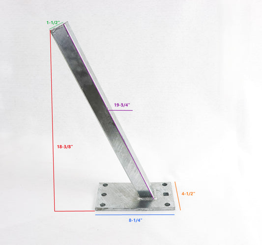 EZ Loader 1-1/2" x 1-1/2" Winch Stand Post 250-023910-10