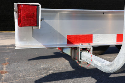 EZ Loader U-Bolt 3/8" 1-1/2 x 2-3/8'' Zinc Plated  290-002423