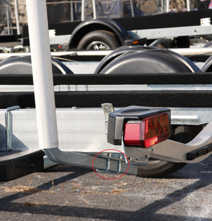 EZ Loader U-Bolt 3/8" 1-1/2 x 2-3/8'' Zinc Plated  290-002423