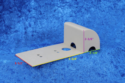 EZ Loader Gray Taillight Vanity Wire Harness Plate Cover (250-028364-10)