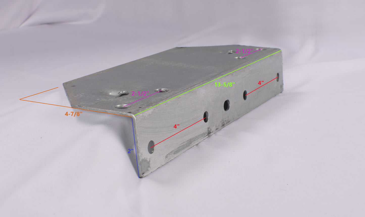 EZ Loader Step Bracket 14" Tire Fender Bracket for 2" Frame 250-023722-10