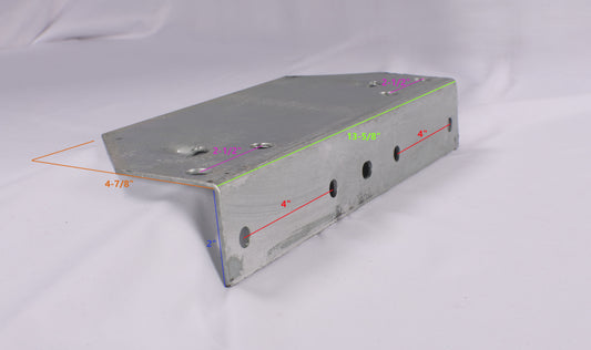 EZ Loader Step Bracket 14" Tire Fender Bracket for 2" Frame 250-023722-10