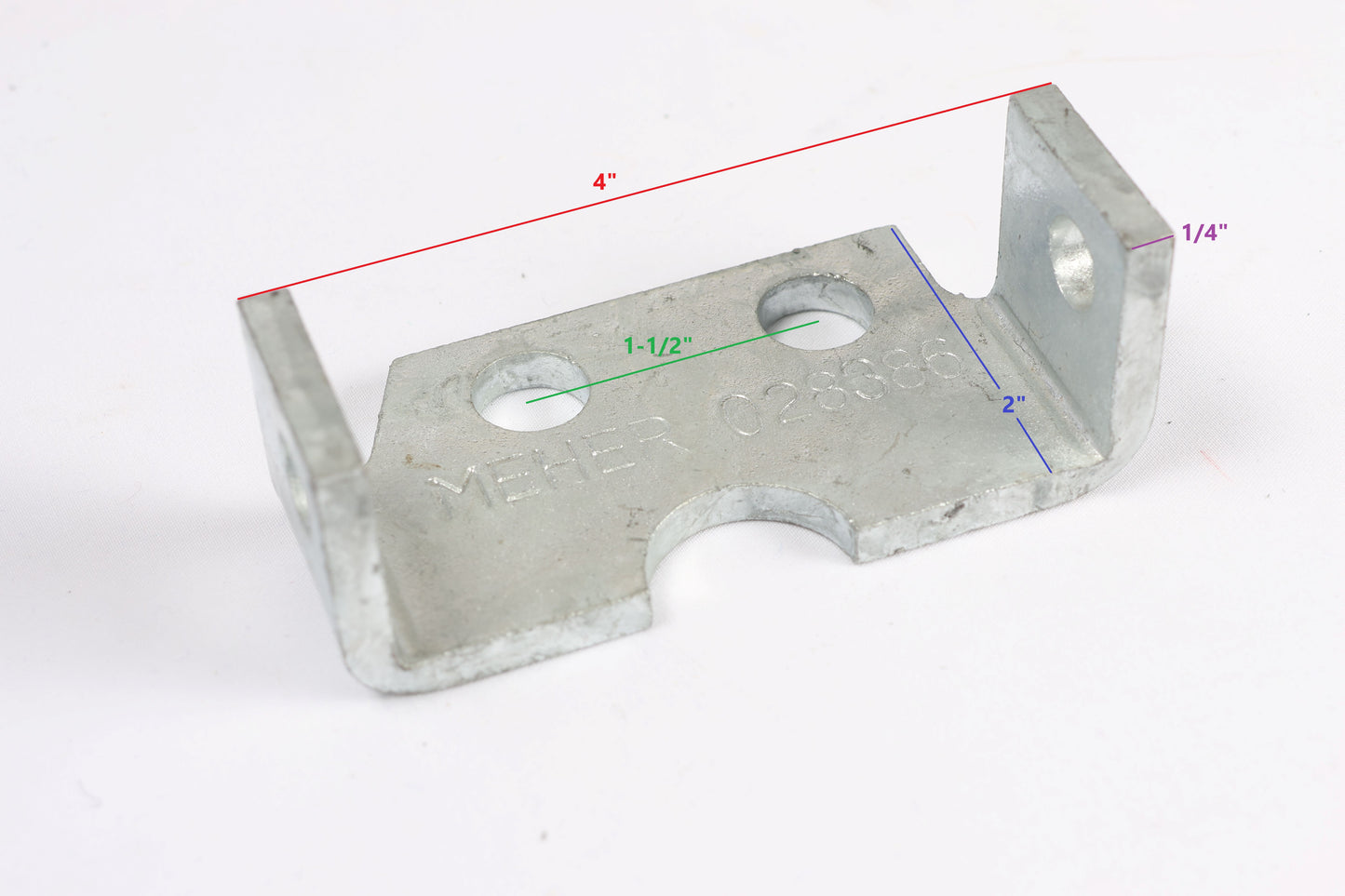 EZ Loader Crossmember Hanger Mounting Bracket RF/LR 250-028386-10