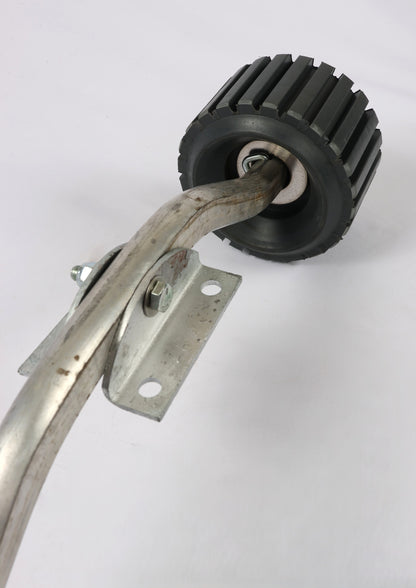 EZ Loader 20"Bent Arm 2 Wobble Roller w/Mount Kit Galvanized Boat Trailer 300-022214