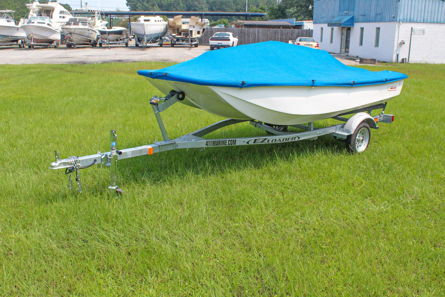 EZ Loader 64BS 12-14 1225 Galvanized Boat Trailer