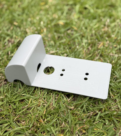 EZ Loader Gray Taillight Vanity Wire Harness Plate Cover (250-028364-10)